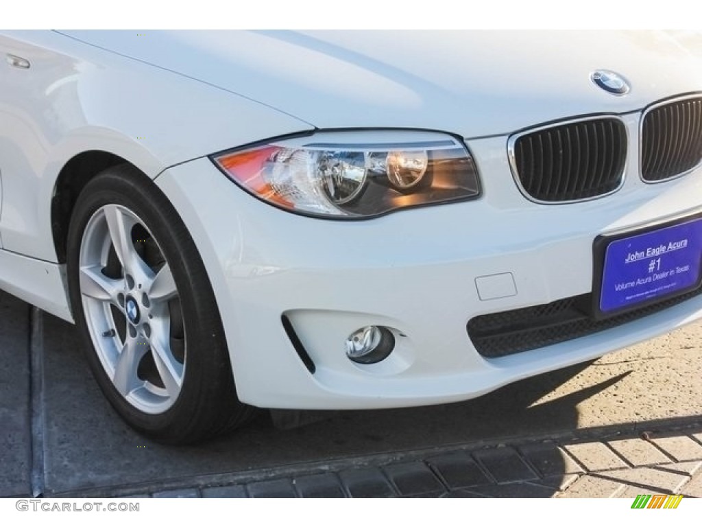 2013 1 Series 128i Convertible - Alpine White / Black photo #12