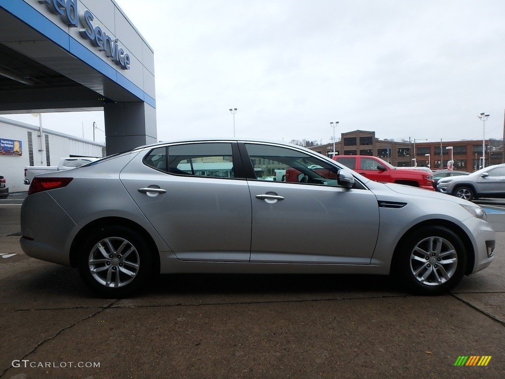 2012 Optima LX - Bright Silver / Gray photo #5