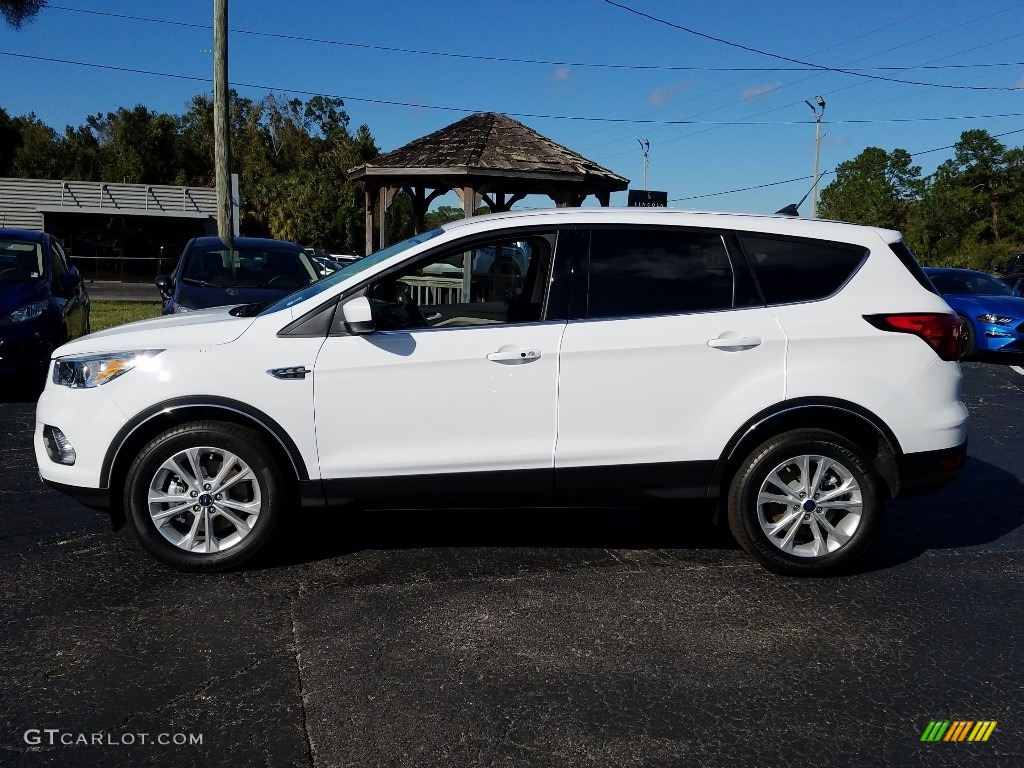 2019 Escape SE 4WD - Oxford White / Chromite Gray/Charcoal Black photo #2