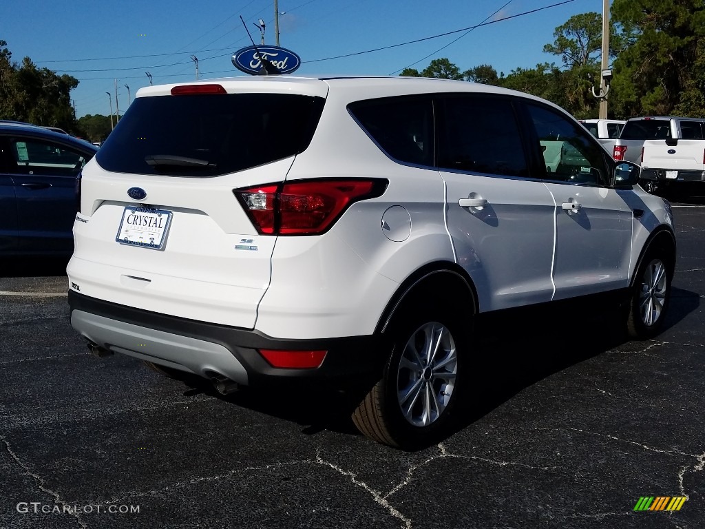 2019 Escape SE 4WD - Oxford White / Chromite Gray/Charcoal Black photo #5