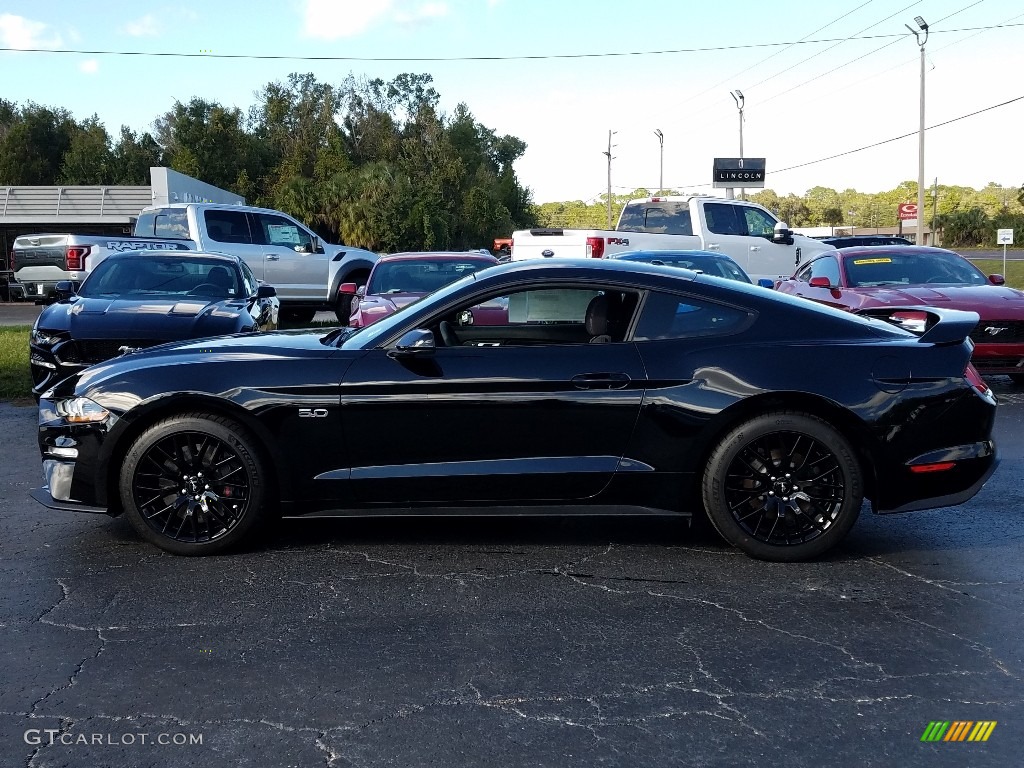 2019 Mustang GT Fastback - Shadow Black / Ebony photo #2