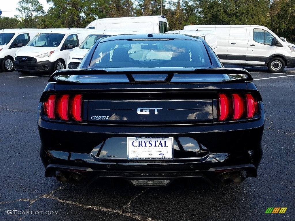 2019 Mustang GT Fastback - Shadow Black / Ebony photo #4