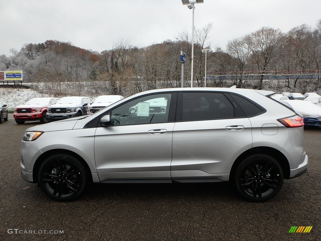 Ingot Silver 2019 Ford Edge ST AWD Exterior Photo #130632561