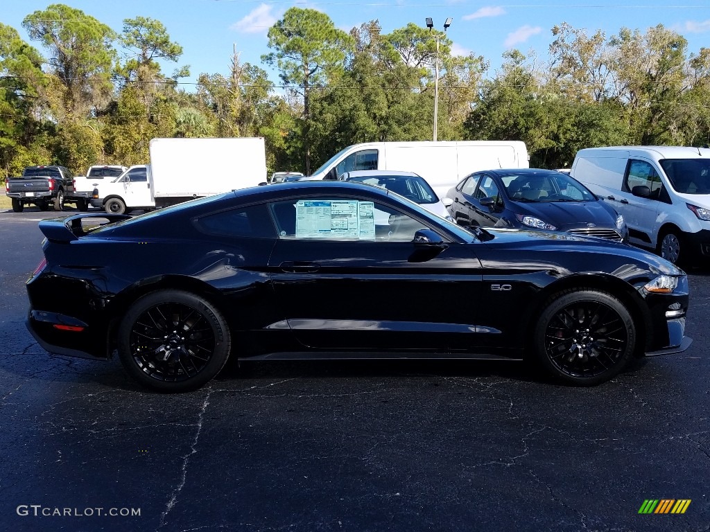 2019 Mustang GT Fastback - Shadow Black / Ebony photo #6