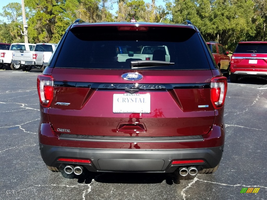 2019 Explorer Sport 4WD - Burgundy Velvet / Medium Black photo #4