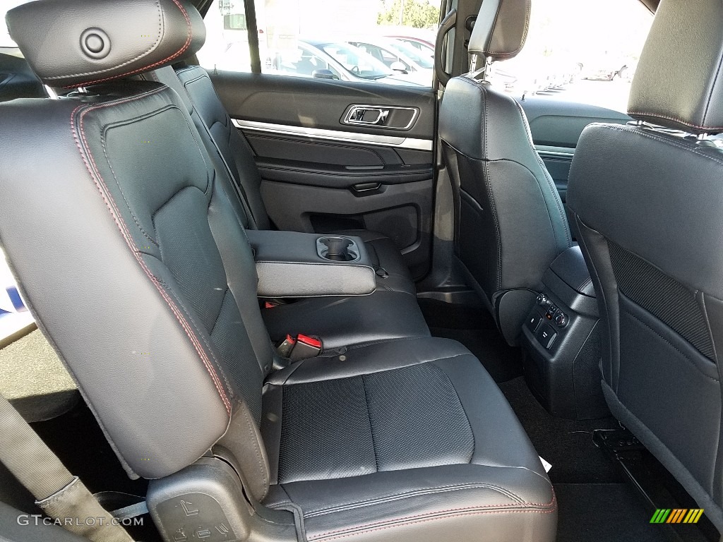2019 Ford Explorer Sport 4WD Rear Seat Photo #130633281