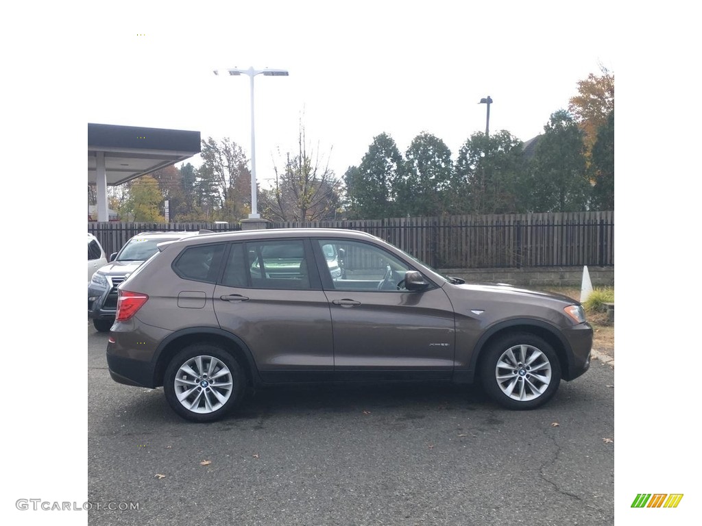 2014 X3 xDrive28i - Sparkling Bronze Metallic / Sand Beige photo #6