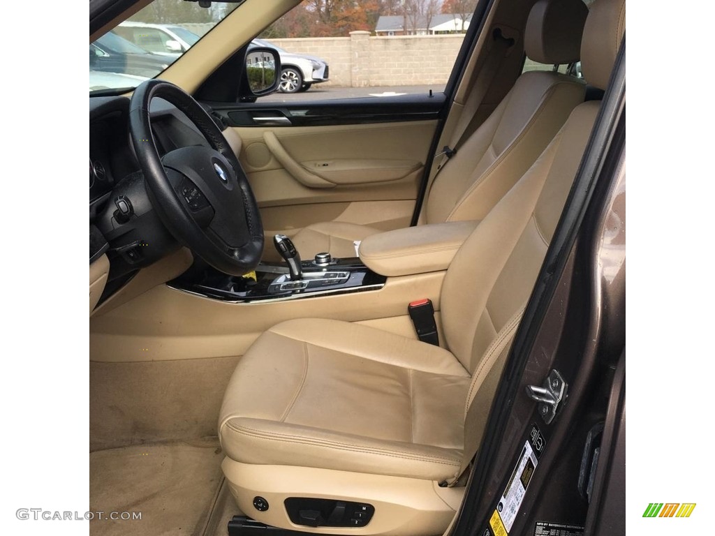 2014 X3 xDrive28i - Sparkling Bronze Metallic / Sand Beige photo #10