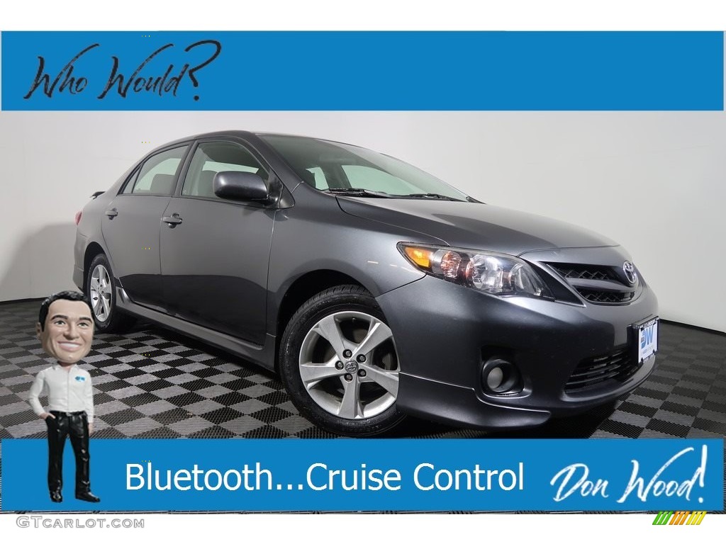 2011 Corolla S - Magnetic Gray Metallic / Dark Charcoal photo #1