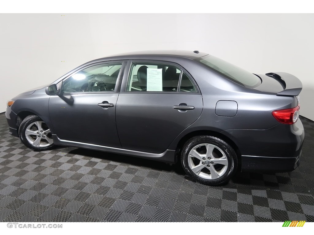 2011 Corolla S - Magnetic Gray Metallic / Dark Charcoal photo #8