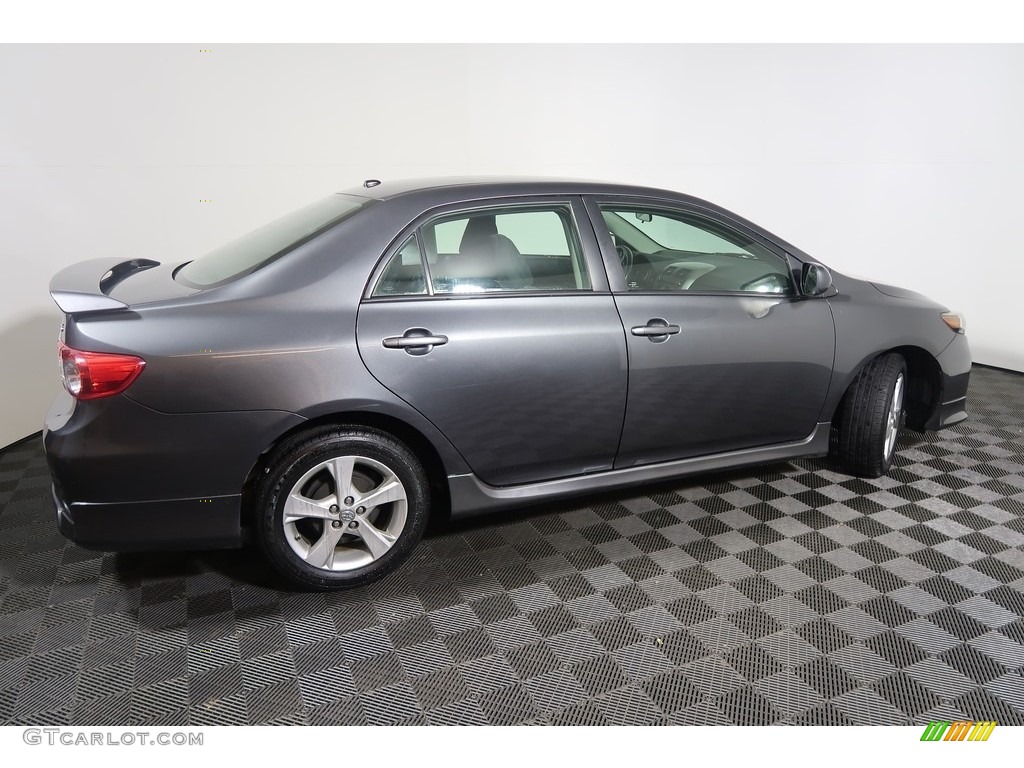 2011 Corolla S - Magnetic Gray Metallic / Dark Charcoal photo #12