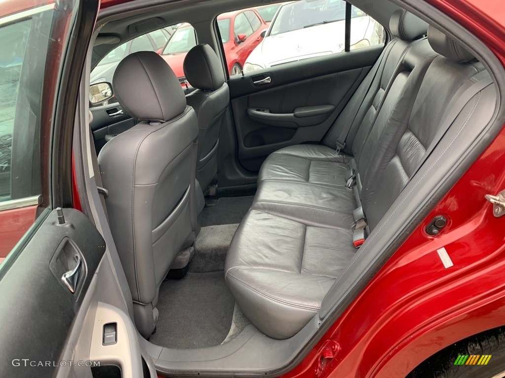 2007 Accord EX-L V6 Sedan - Moroccan Red Pearl / Gray photo #12