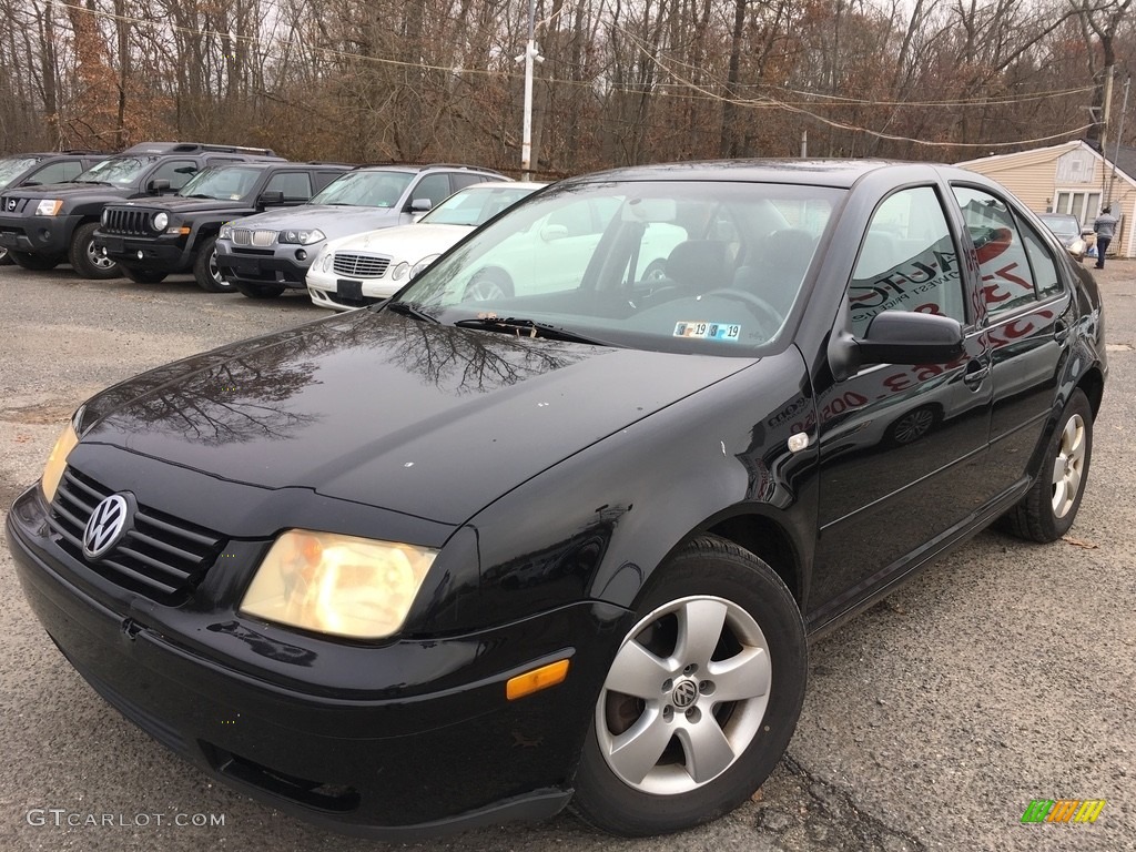 Black Volkswagen Jetta