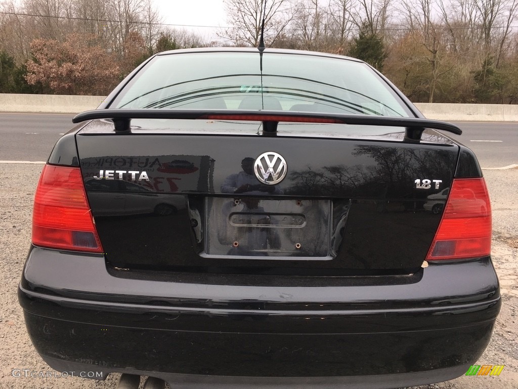 2003 Jetta GLS 1.8T Sedan - Black / Black photo #4