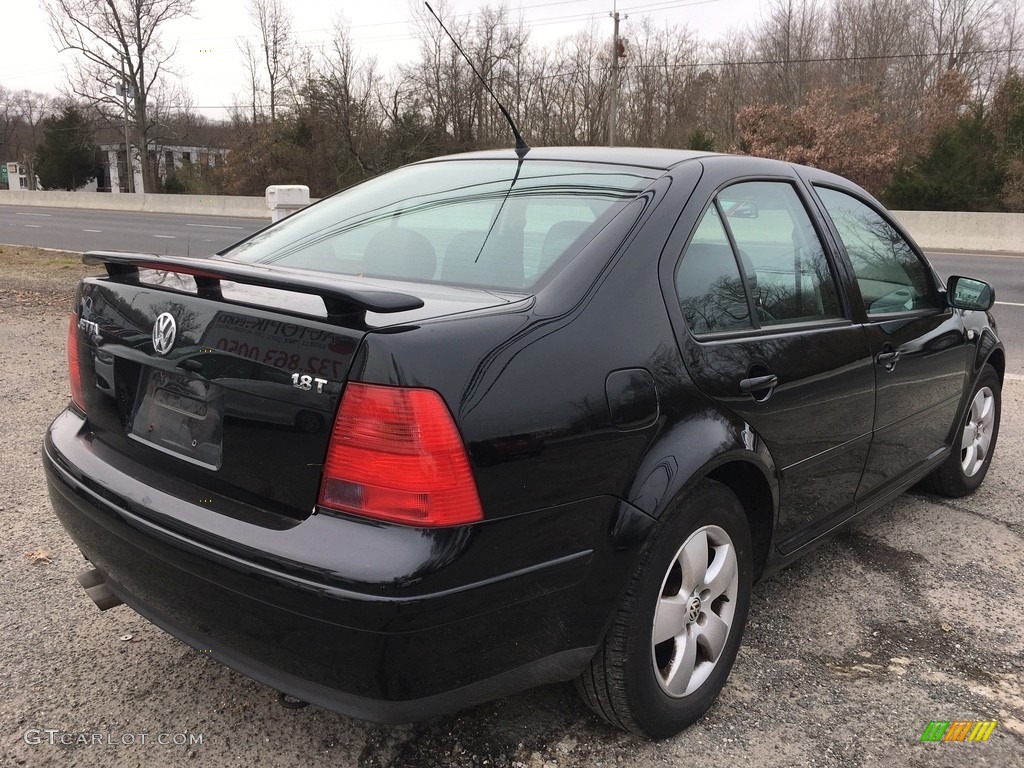 2003 Jetta GLS 1.8T Sedan - Black / Black photo #5