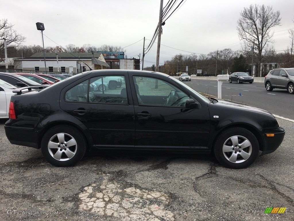 2003 Jetta GLS 1.8T Sedan - Black / Black photo #6