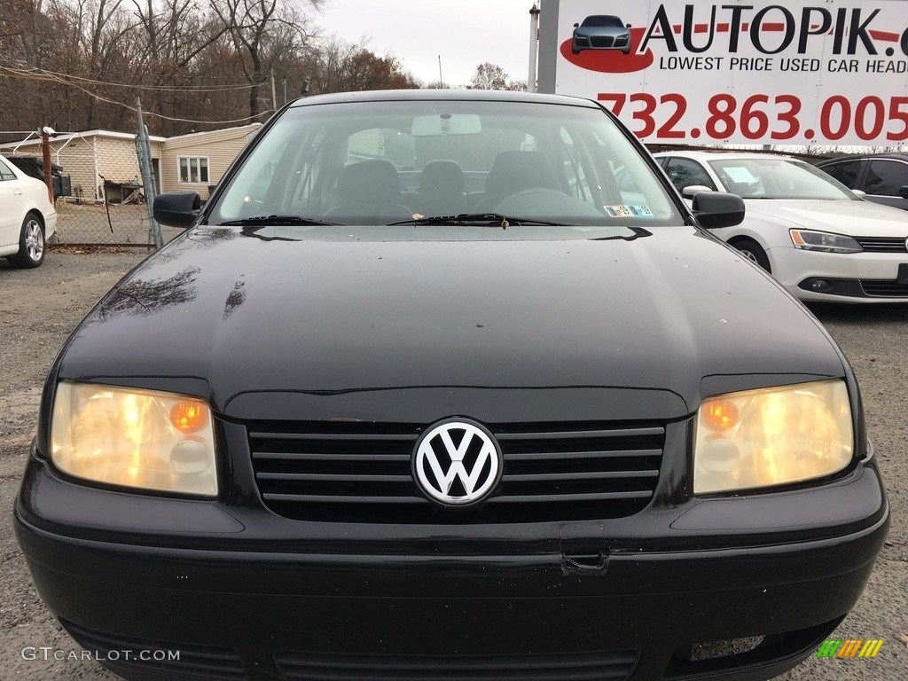 2003 Jetta GLS 1.8T Sedan - Black / Black photo #8
