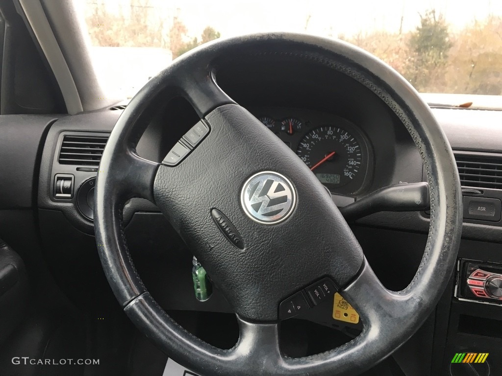 2003 Jetta GLS 1.8T Sedan - Black / Black photo #15