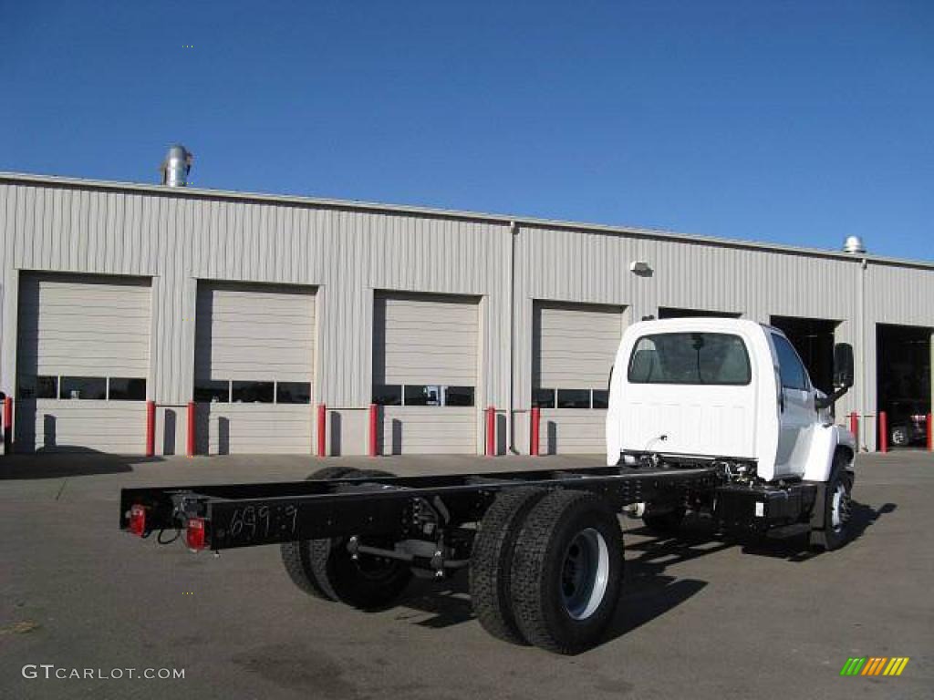 2007 C Series TopKick C7500 Regular Cab Chassis - Summit White / Pewter photo #5