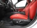 2018 BMW 3 Series Coral Red Interior Front Seat Photo