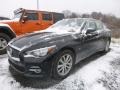 2014 Black Obsidian Infiniti Q 50 3.7 AWD Premium  photo #5