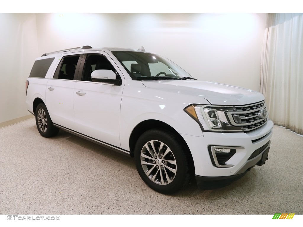 2018 Expedition Limited Max 4x4 - Oxford White / Ebony photo #1