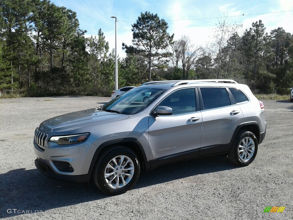 2019 Cherokee Latitude - Billet Silver Metallic / Black photo #1