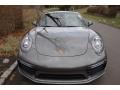 2017 Agate Grey Metallic Porsche 911 Turbo Coupe  photo #2