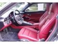  2017 911 Turbo Coupe Black/Bordeaux Red Interior