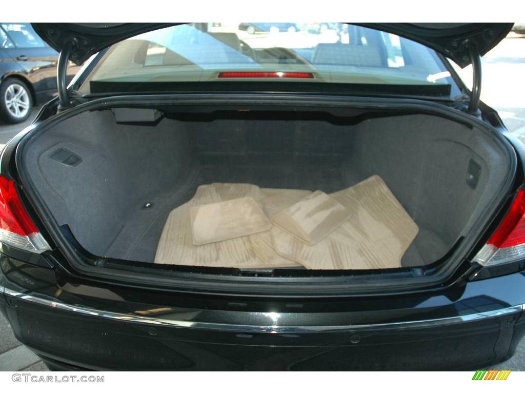 2006 7 Series 750Li Sedan - Black Sapphire Metallic / Beige Nasca Leather photo #26