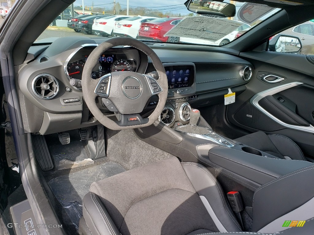 Jet Black Interior 2019 Chevrolet Camaro SS Coupe Photo #130637607