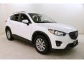 2016 Crystal White Pearl Mica Mazda CX-5 Touring AWD  photo #1