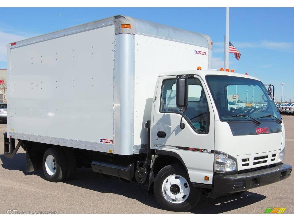 2007 W Series Truck W4500 Commercial Moving - White / Gray photo #1