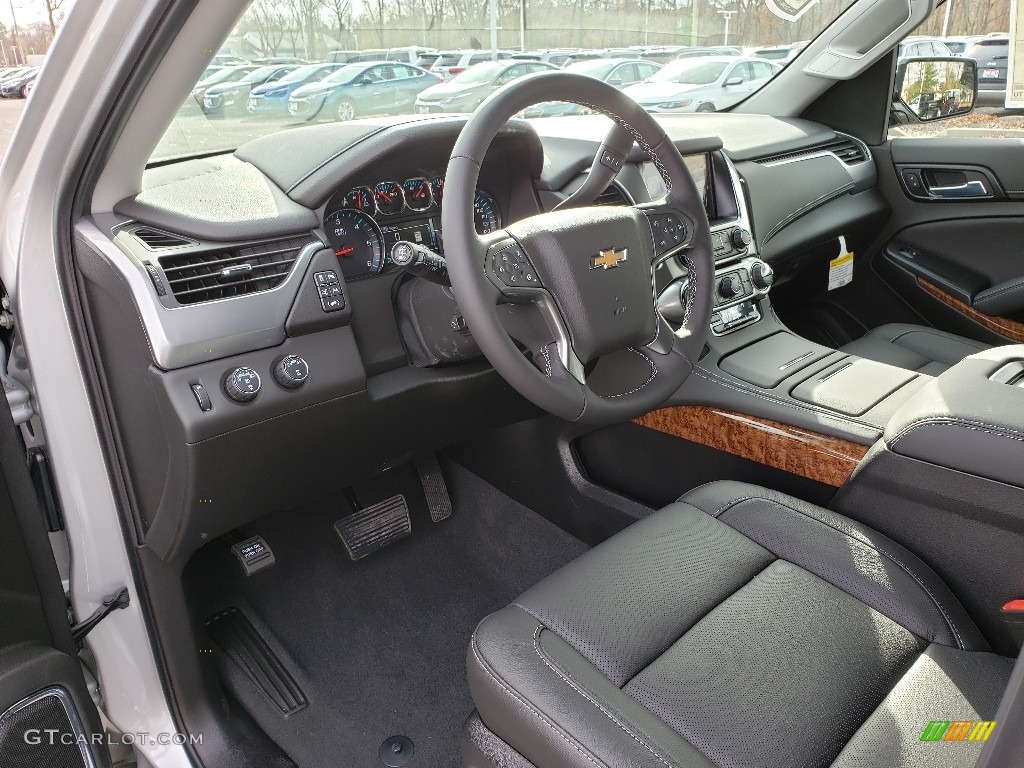 Jet Black Interior 2019 Chevrolet Suburban Premier 4WD Photo #130638708