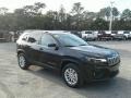 2019 Diamond Black Crystal Pearl Jeep Cherokee Latitude 4x4  photo #7