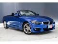 2018 Estoril Blue Metallic BMW 4 Series 430i Convertible  photo #14