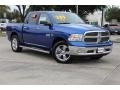 2017 Blue Streak Pearl Ram 1500 Big Horn Crew Cab  photo #2