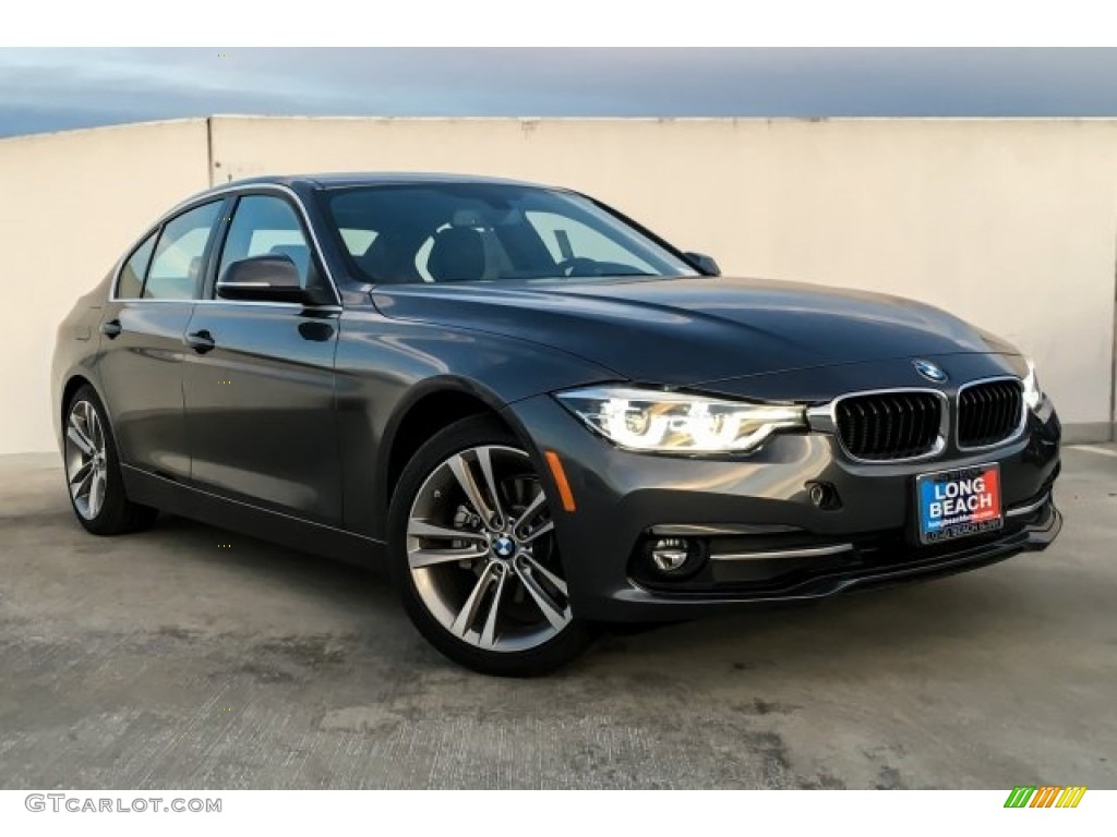 2018 3 Series 328d xDrive Sedan - Mineral Grey Metallic / Black photo #12