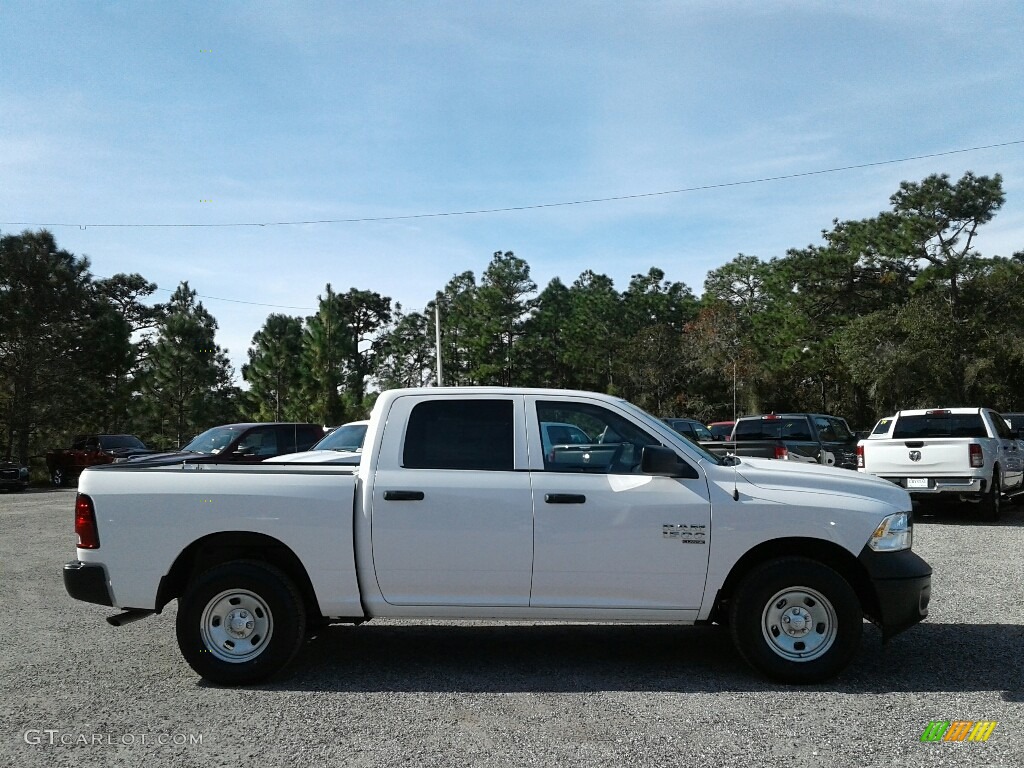 2019 1500 Classic Tradesman Crew Cab 4x4 - Bright White / Black/Diesel Gray photo #6