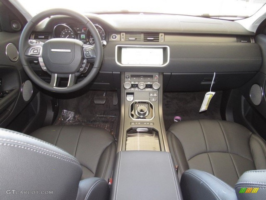 2019 Land Rover Range Rover Evoque SE Ebony Dashboard Photo #130641345