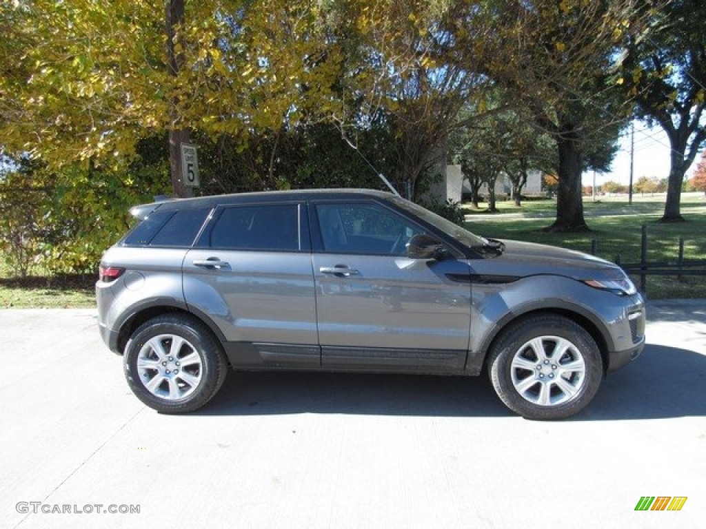 Corris Gray Metallic 2019 Land Rover Range Rover Evoque SE Exterior Photo #130641387