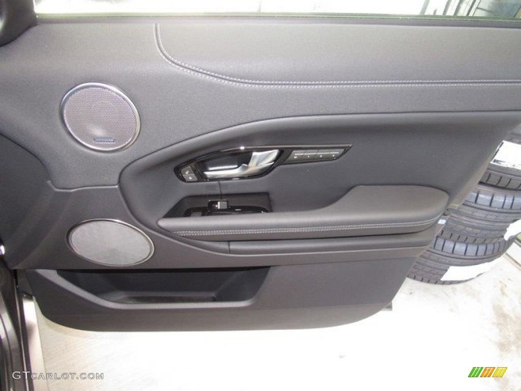 2019 Land Rover Range Rover Evoque SE Ebony Door Panel Photo #130641636