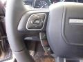 Ebony 2019 Land Rover Range Rover Evoque SE Steering Wheel