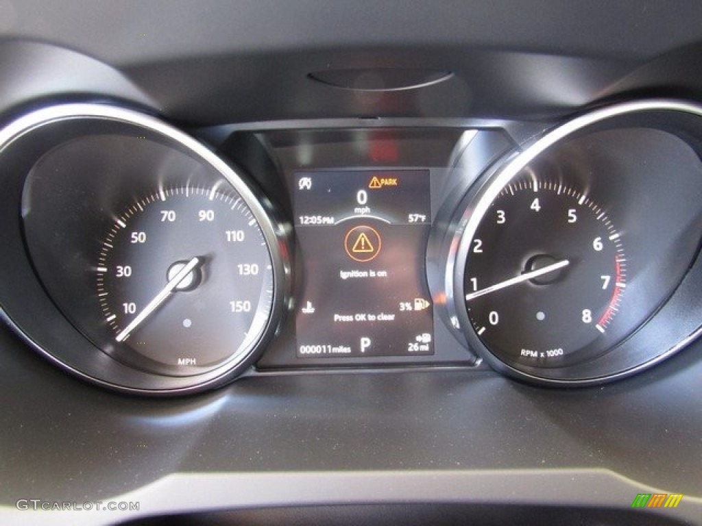 2019 Land Rover Range Rover Evoque SE Gauges Photo #130641771