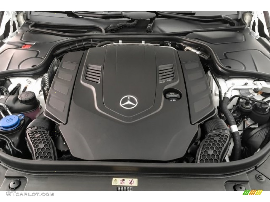 2019 Mercedes-Benz S 560 4Matic Coupe 4.0 Liter biturbo DOHC 32-Valve VVT V8 Engine Photo #130641804