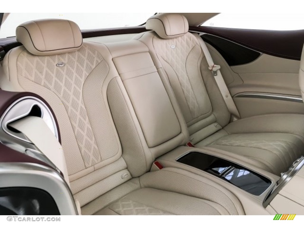 2019 Mercedes-Benz S 560 4Matic Coupe Rear Seat Photo #130641873