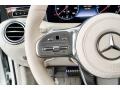 designo Silk Beige/Satin Red Pearl Steering Wheel Photo for 2019 Mercedes-Benz S #130641972