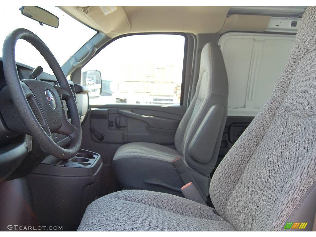 2008 Savana Van 3500 Cargo - Summit White / Medium Pewter photo #4