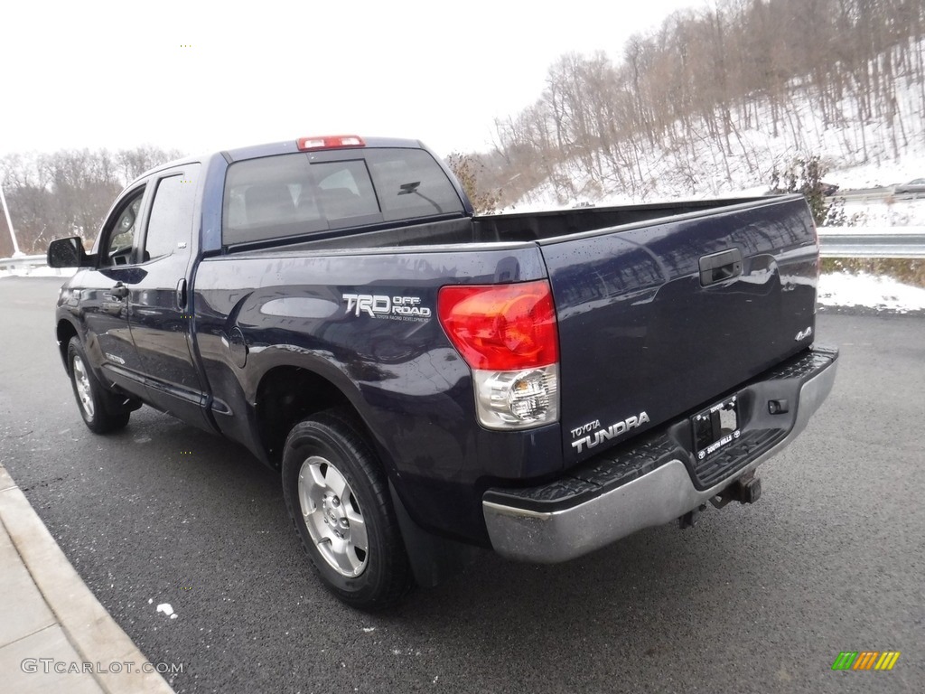 2008 Tundra SR5 TRD Double Cab 4x4 - Nautical Blue Metallic / Graphite Gray photo #8