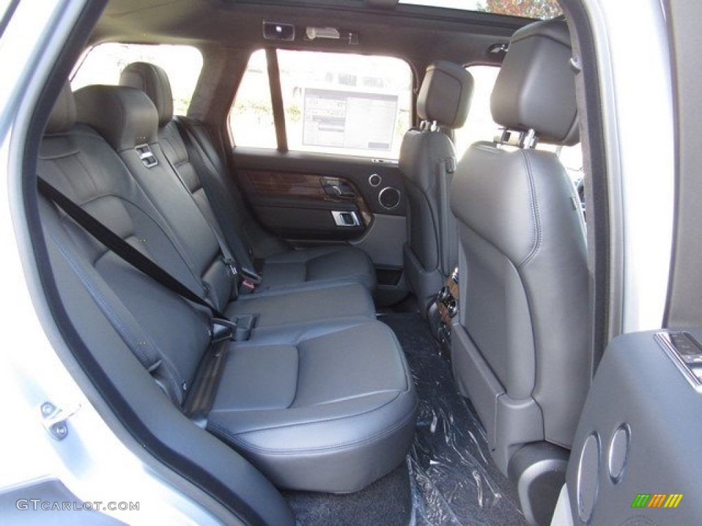 Ebony/Ebony Interior 2019 Land Rover Range Rover HSE Photo #130642962